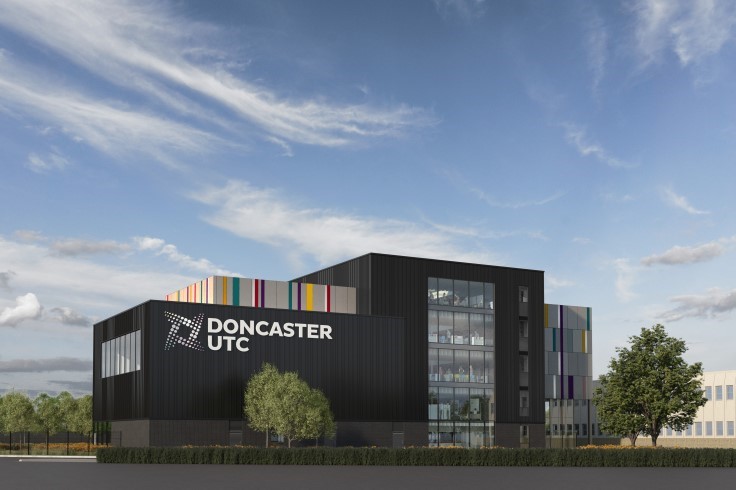 View of Doncaster UTC from College Road 